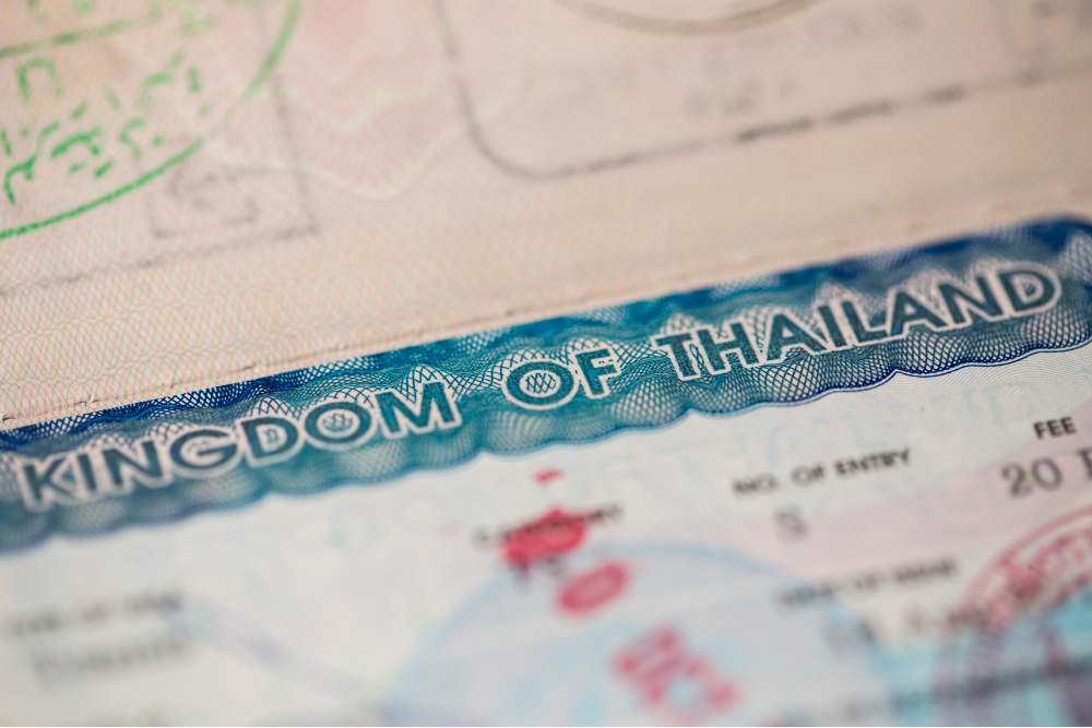 visa pour la Thailande